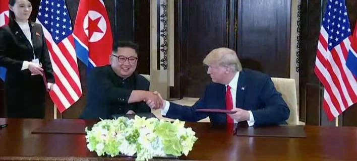 Τα γυρίζει τώρα ο Τραμπ και για τη Β.Κορέα: Δεν βιαζόμαστε για αποπυρηνικοποίηση